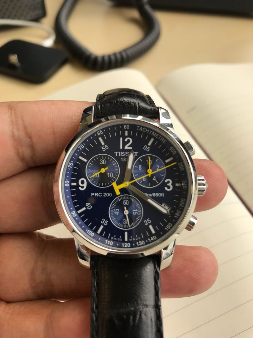 Tissot prc 200 new arrivals watch strap