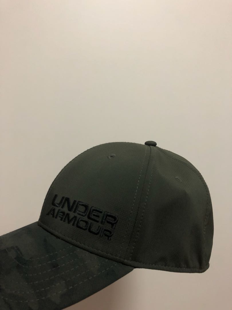 olive green under armour hat