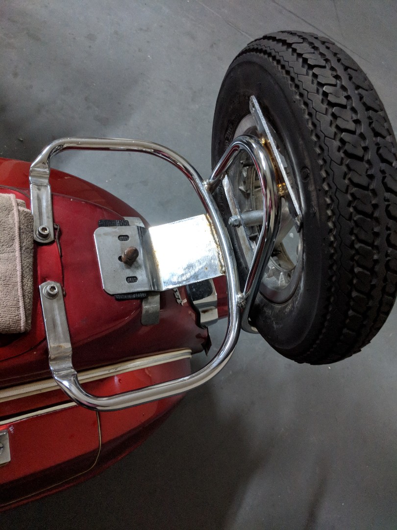 spare wheel rack