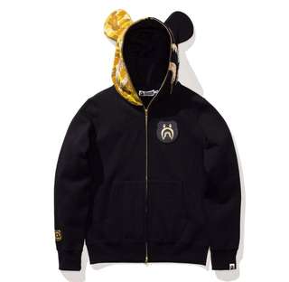 bape bearbrick hoodie