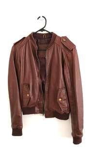 Leather jacket