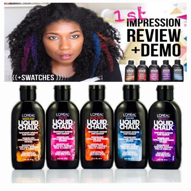 Goede Loreal Liquid Hair Chalk | Find your Perfect Hair Style BR-52