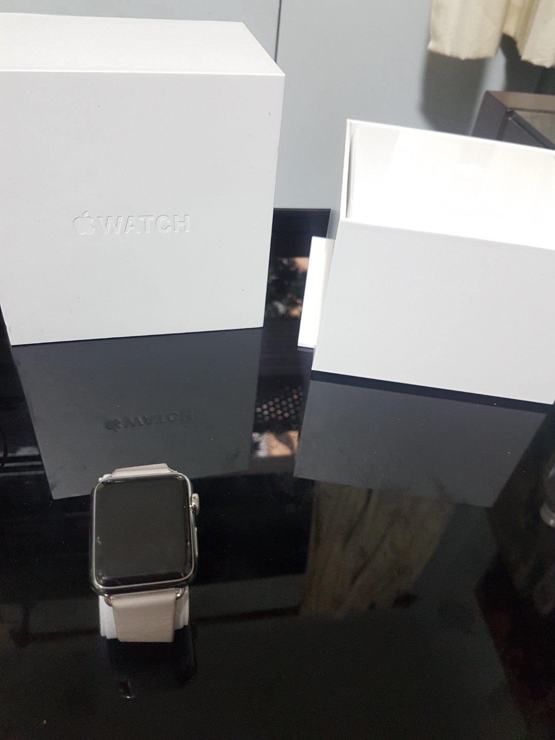 apple watch 38mm case 316l stainless steel sapphire crystal