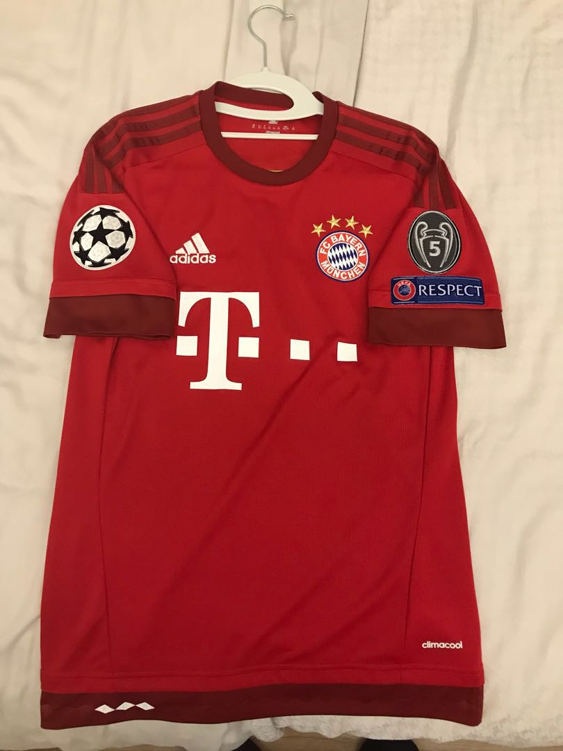 Bayern Munich Jersey Home 15 16 Sports Sports Apparel On Carousell