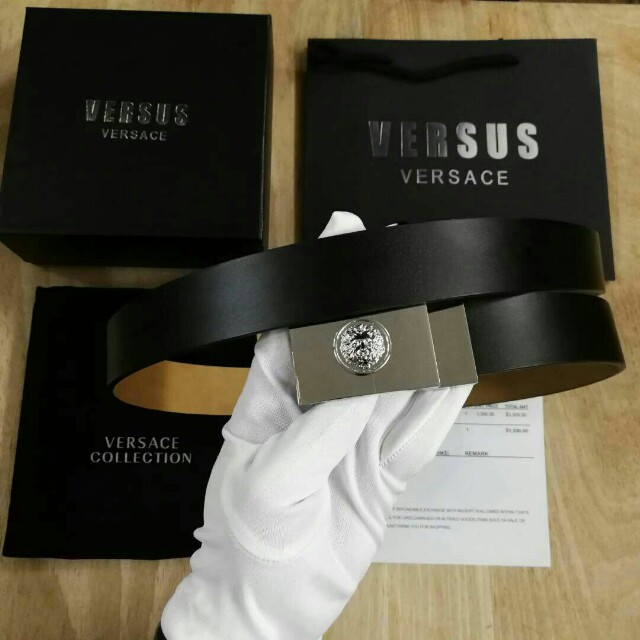 Belt Versace, Men's Fashion, Watches & Accessories, Belts on Carousell