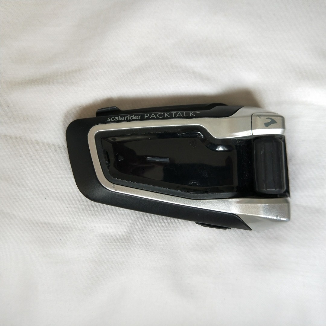 Bluetooth headset Scala rider Packtalk, Motorcycles, Motorcycle