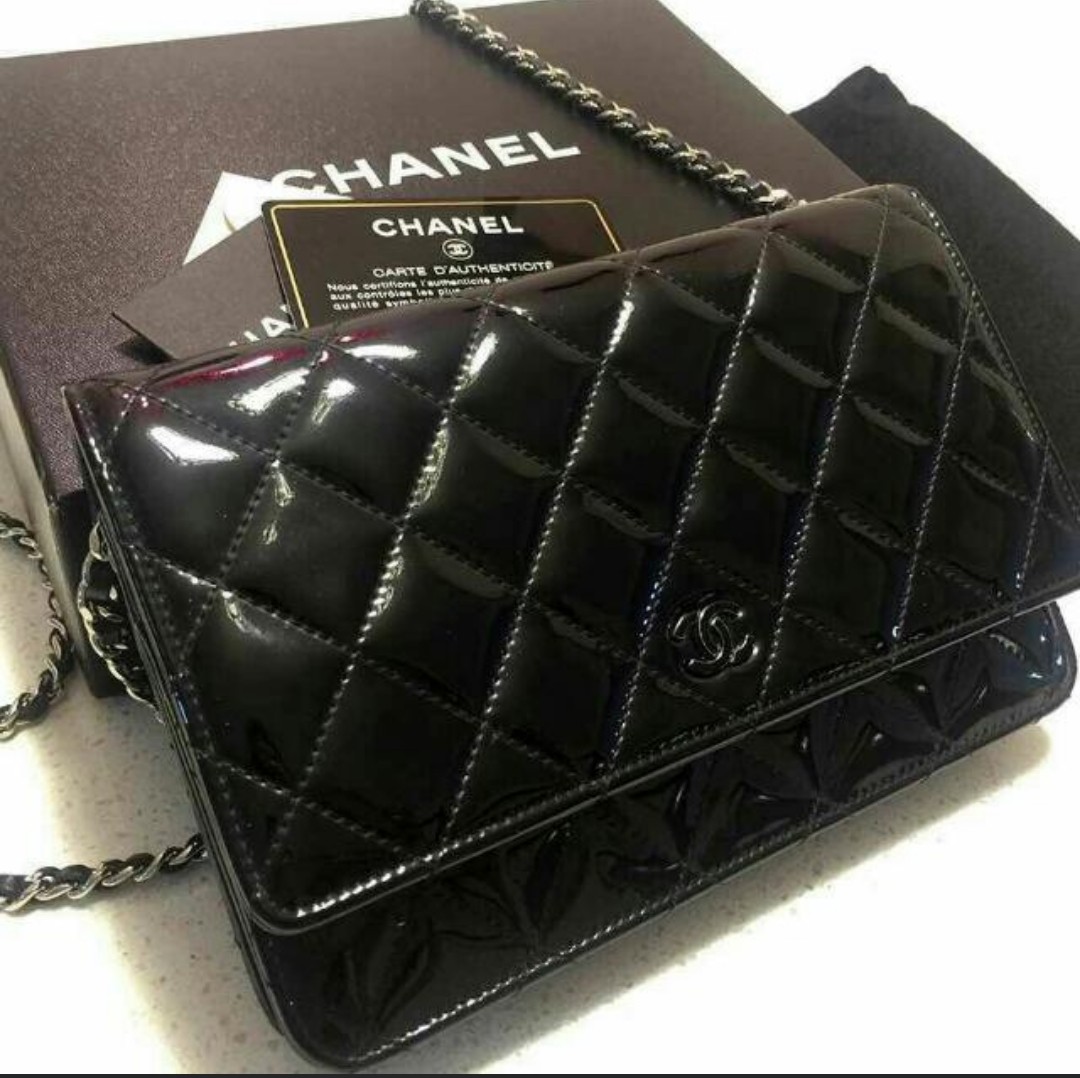 Chanel patent woc cheap