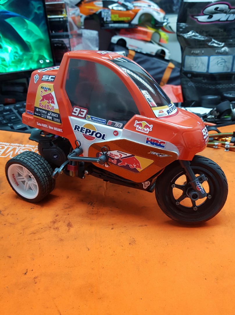 Custom Marc Marquez Dancing Rider Livery Tamiya Rtr Toys Games Bricks Figurines On Carousell