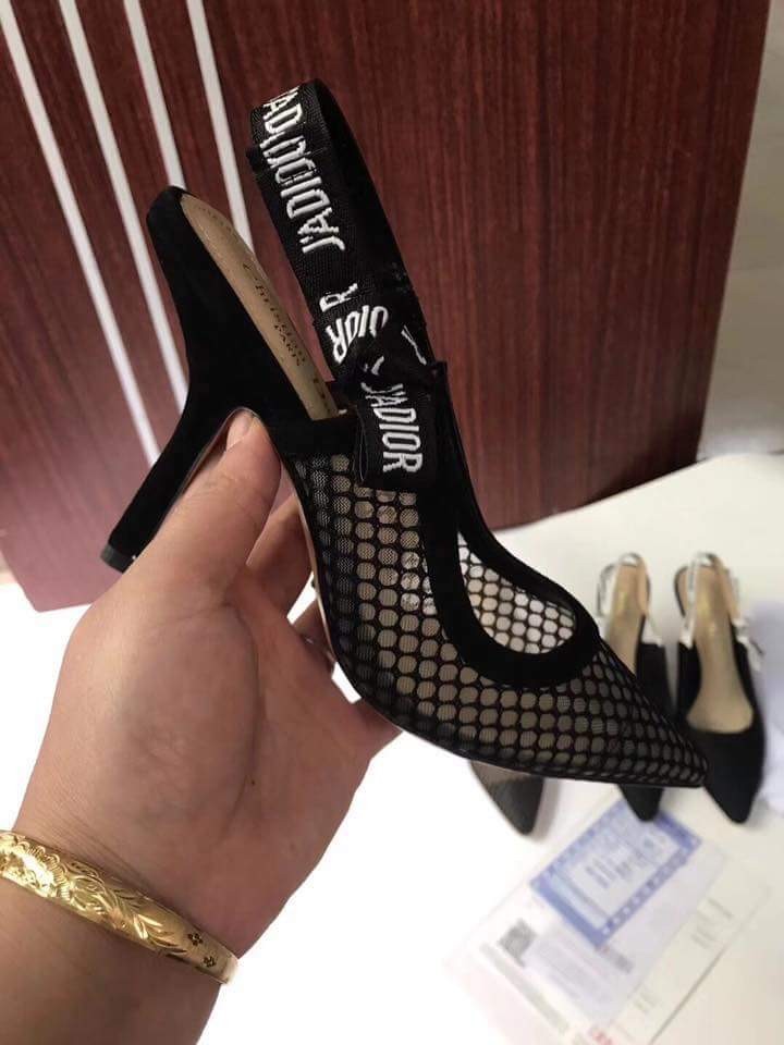 Dior J Adior Slingback High Heel Shoes Women S Fashion Shoes On Carousell