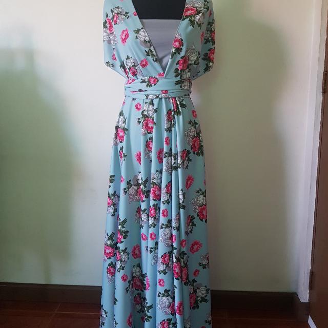 floral infinity dress