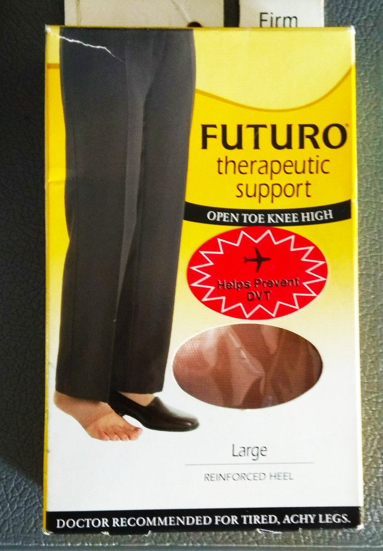 Futuro therapeutic open cheap toe knee length