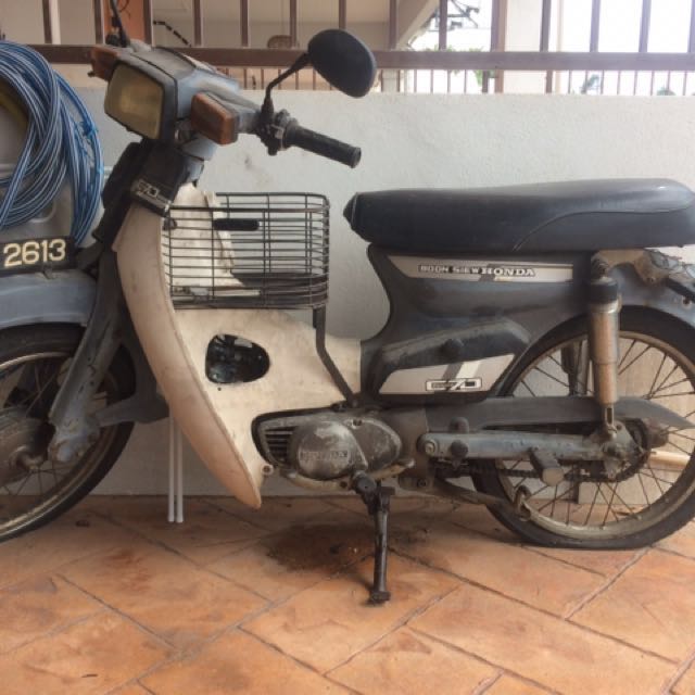 Honda C70, Motorbikes on Carousell