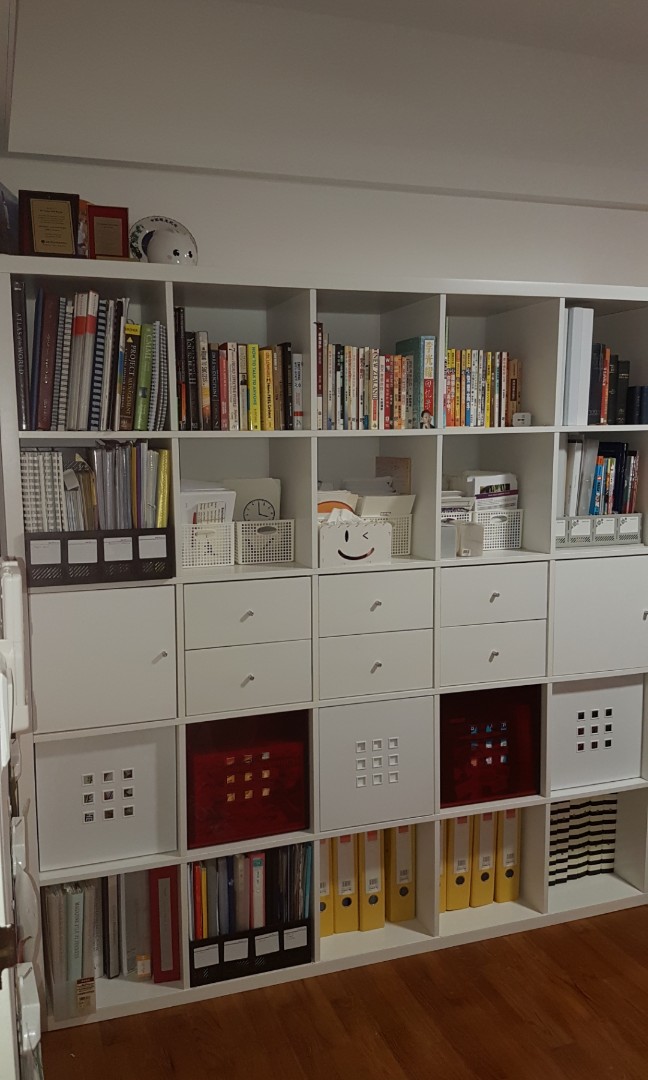 Ikea kallax shelf top 5x5