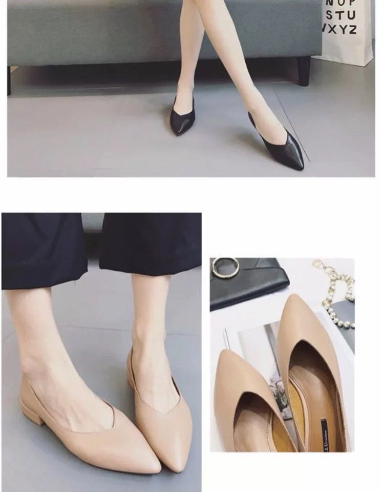 Leather formal work shoes, Women's Fashion, Footwear, Loafers on Carousell