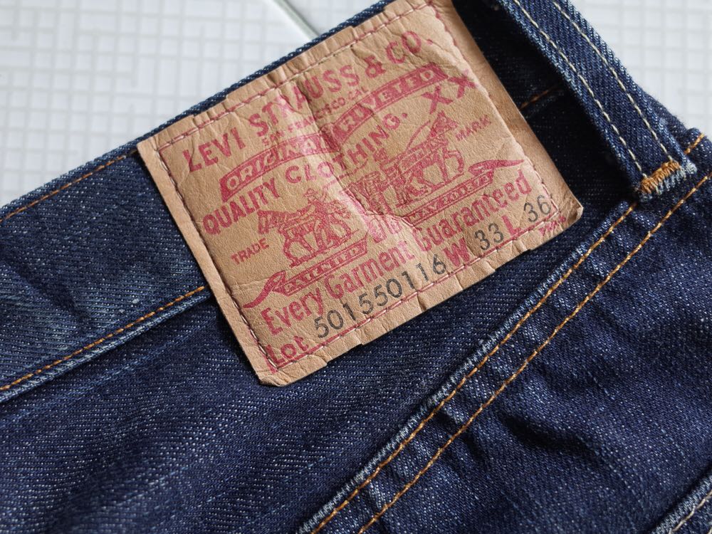 LVC 1955 Levis Vintage Clothing 33x36, Men's Fashion, Bottoms, Jeans on ...
