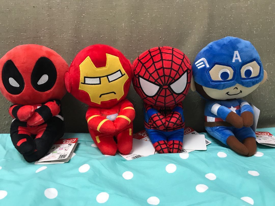 marvel plush set