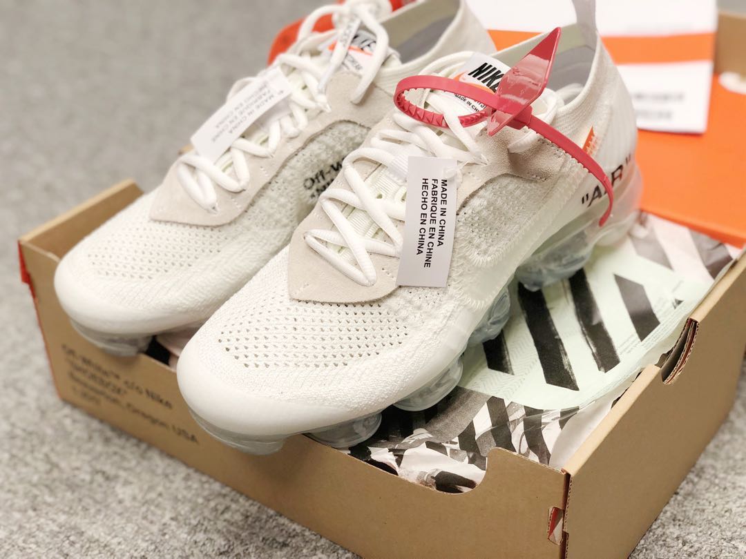 off white vapormax receipt