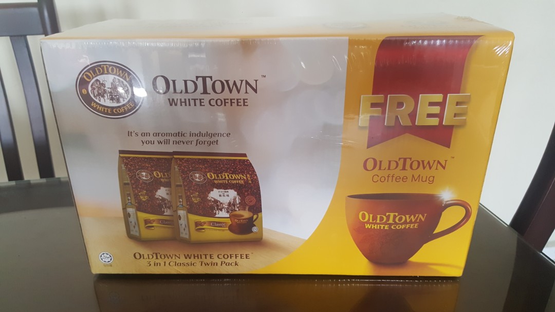Oldtown White Coffee Classic Flavor W Free Mug Food Drinks Beverages On Carousell