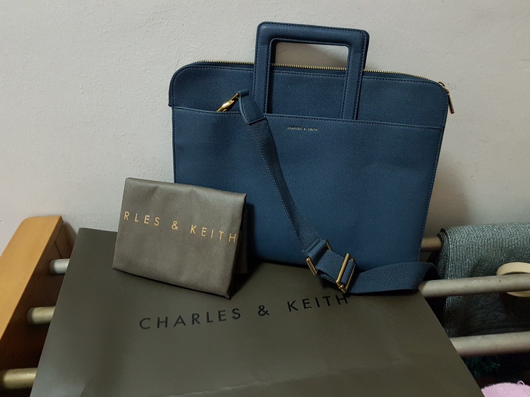 laptop bag charles and keith