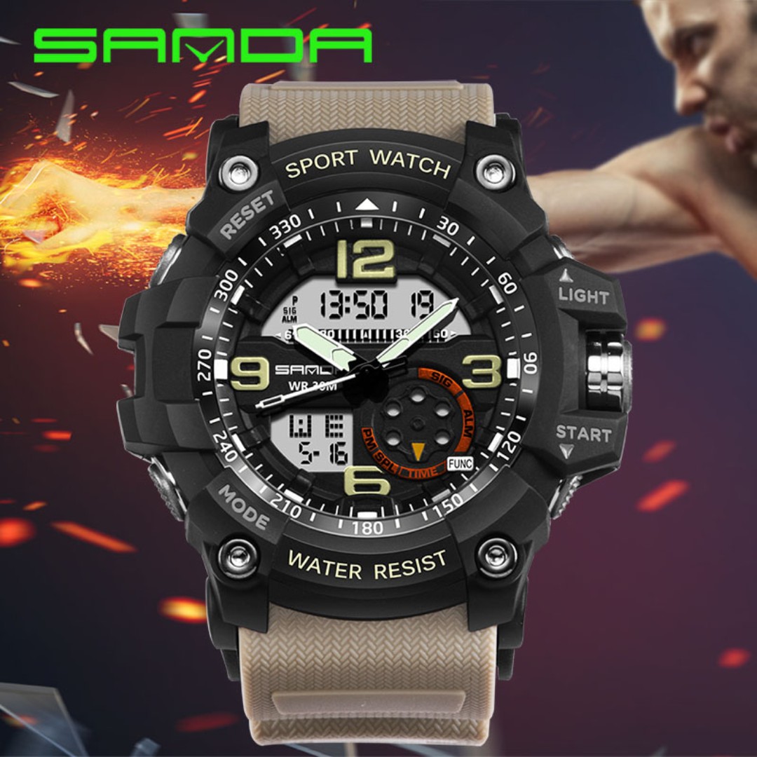 Sanda 759 Mens Military Rugged Outdoor Sports Watch Waterproof Multifunctional 1524215675 4f49a1673