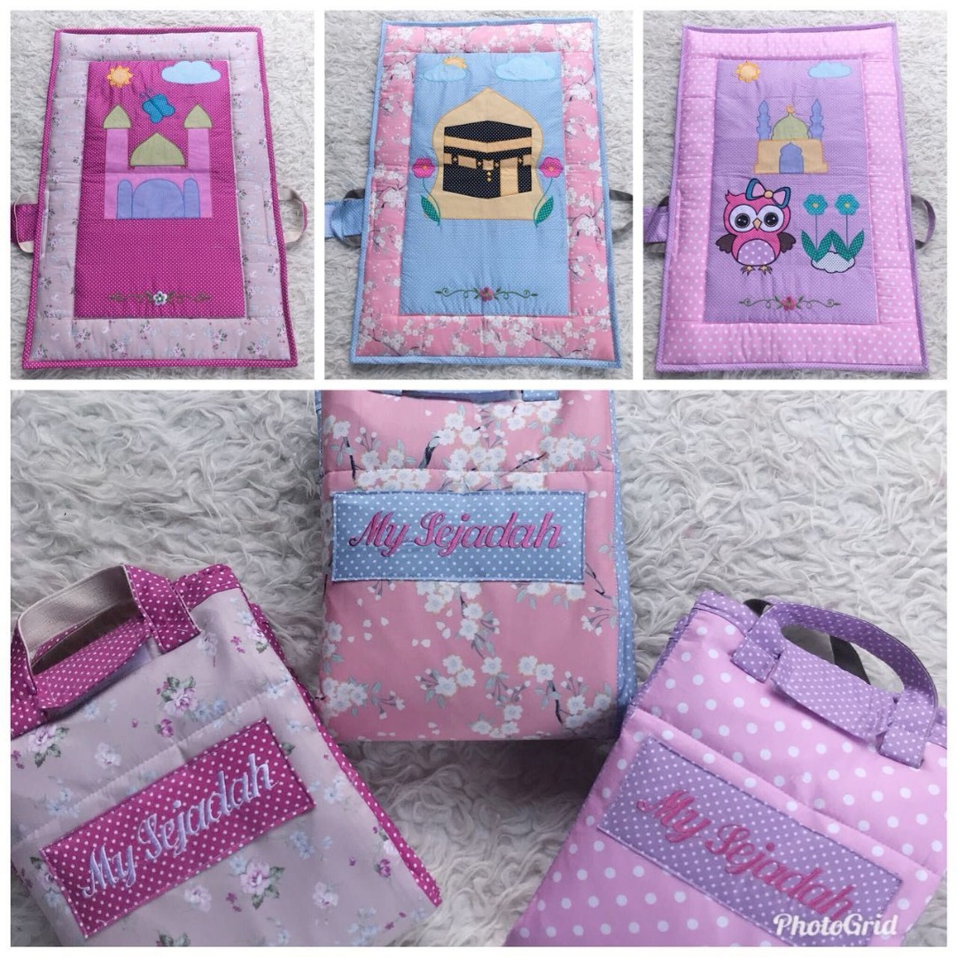 Sejadah Prayer Mat For Kids Vintage Collectibles Religious Items On Carousell