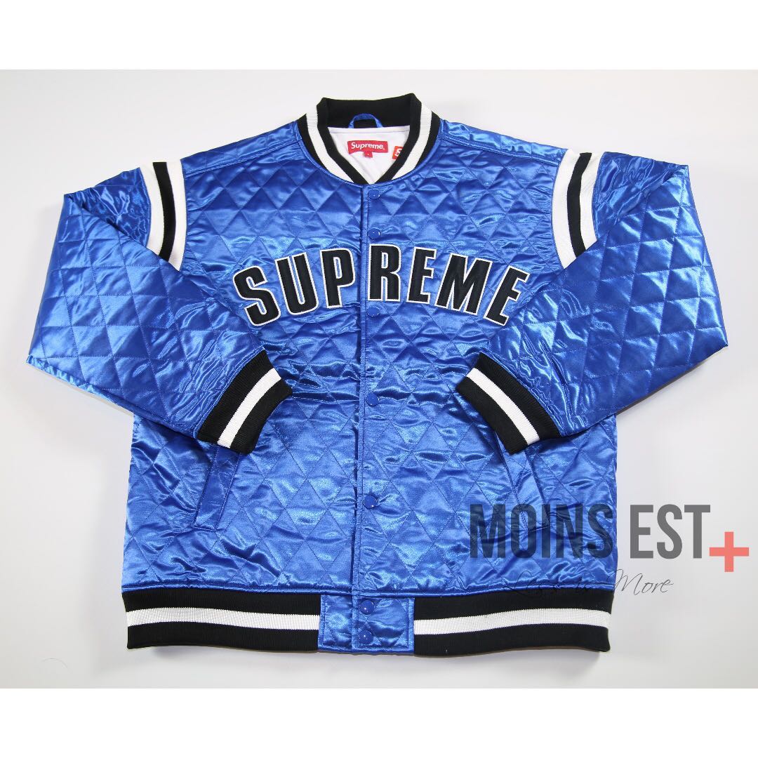 blue supreme jacket