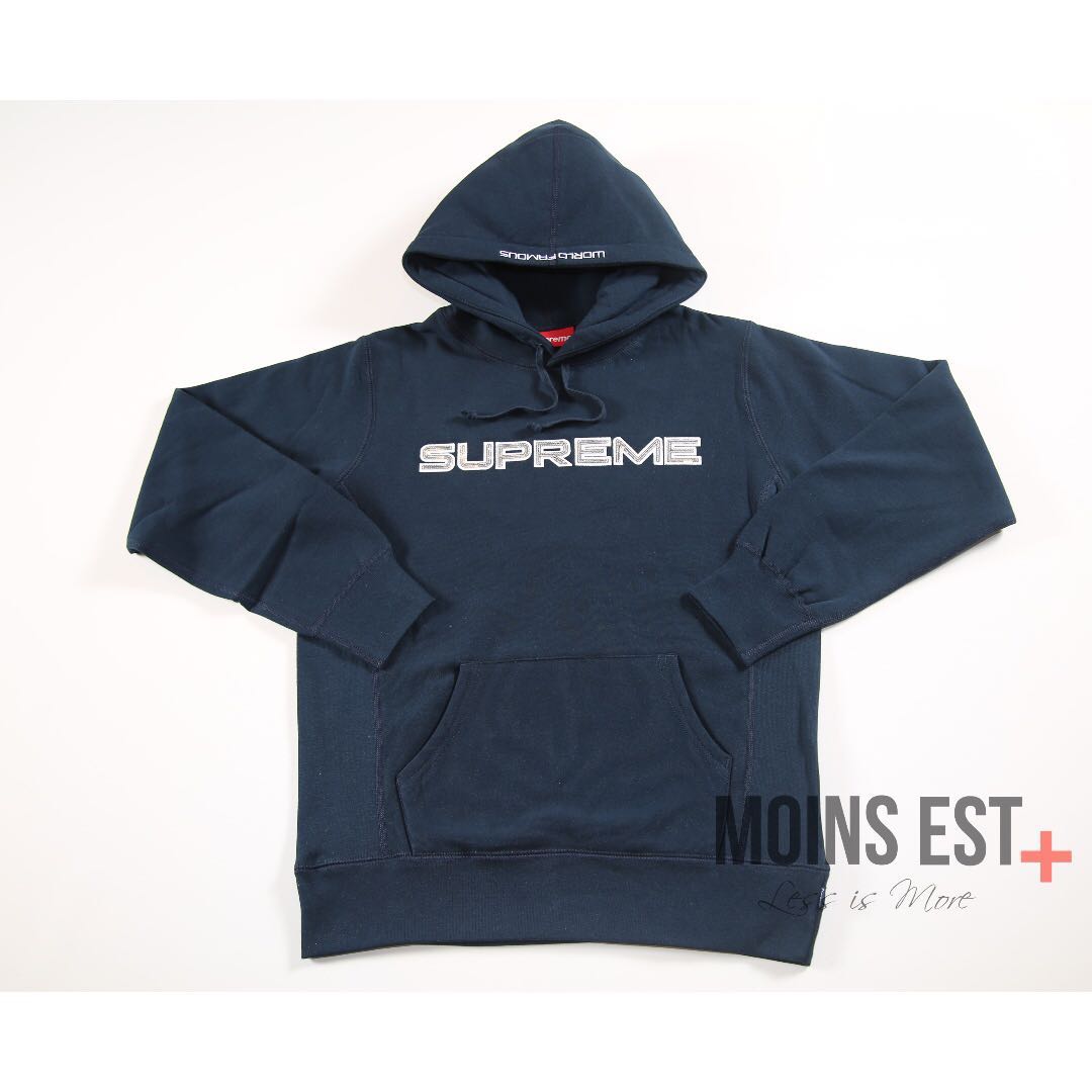 supreme sparkle hoodie