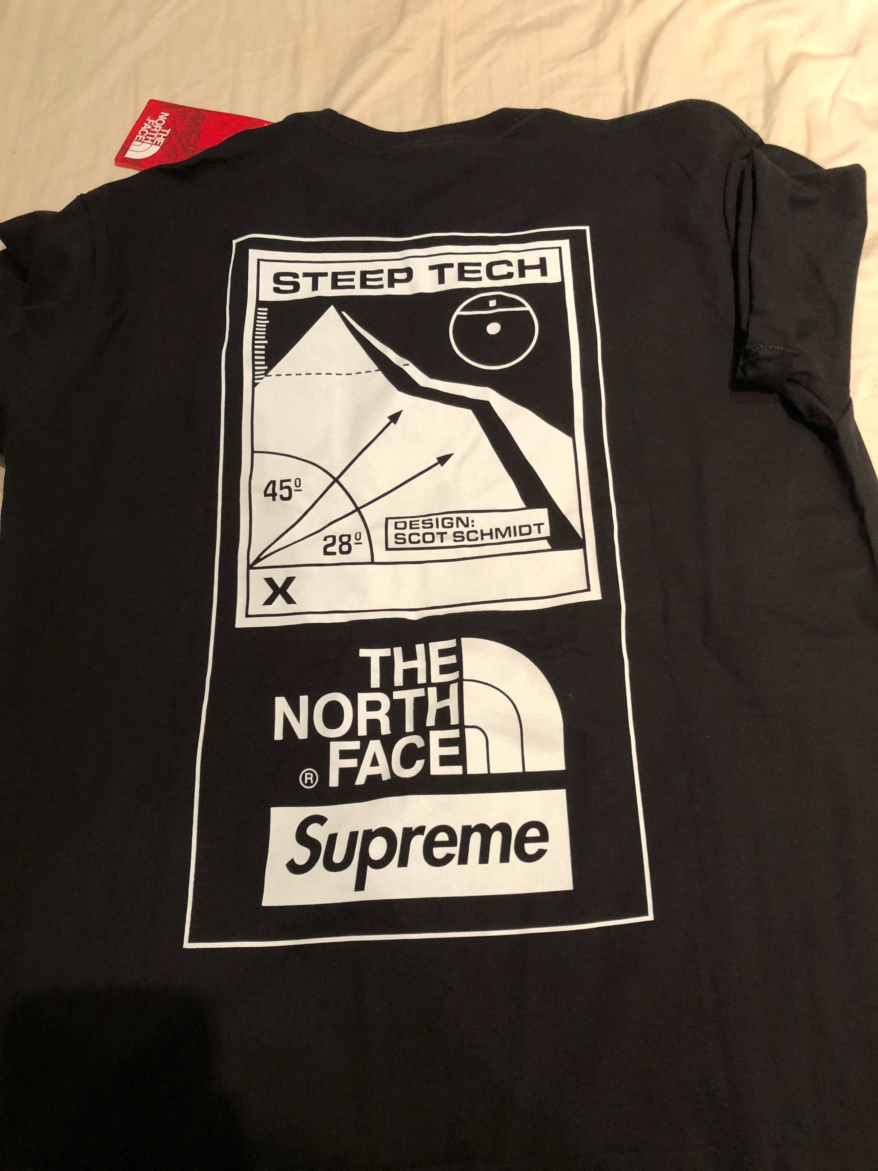 supreme x north face shirt