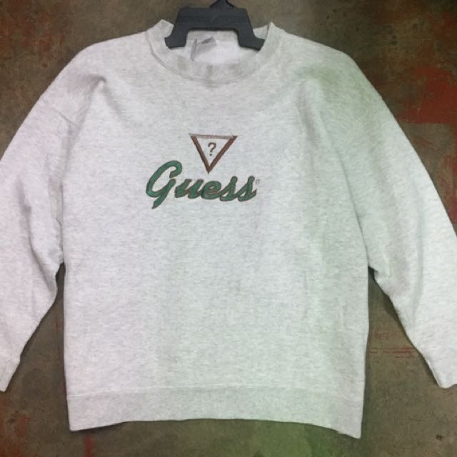 guess sweatshirt vintage