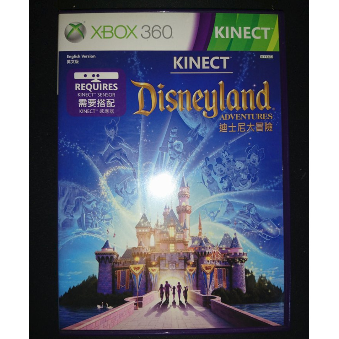 kinect disneyland adventures xbox 360