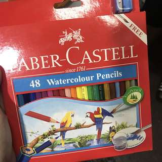 Faber-Castell 48 WaterColour Pencils
