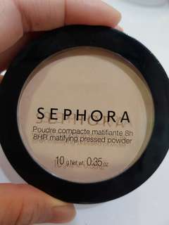 Sephora 8hr matifying pressed powder
