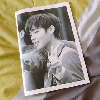 odd trick park jihoon mini photobook 32paged
