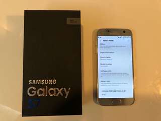 Samsung Galaxy S7 full set in excellent condition