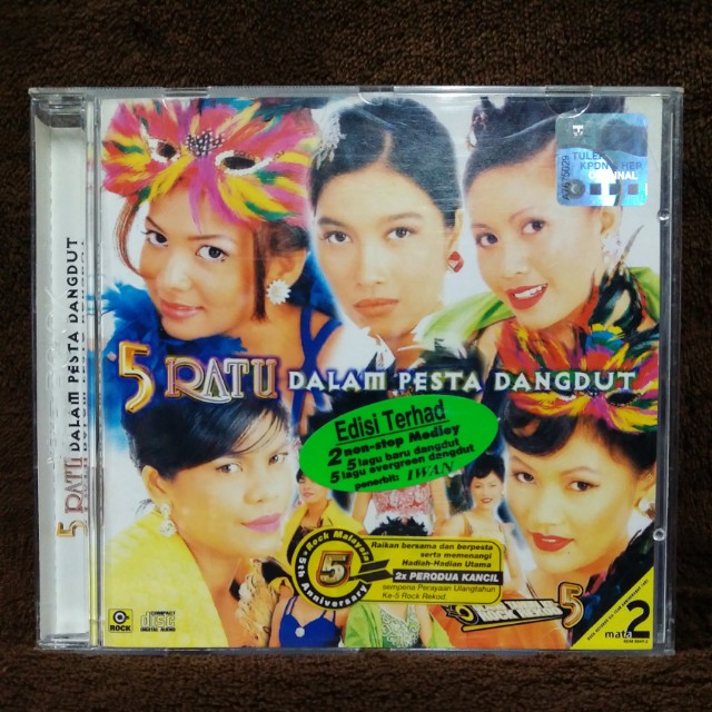 5 Ratu Dalam Pesta Dangdut Wann Cd 1997 Music Media Cd S Dvd S Other Media On Carousell