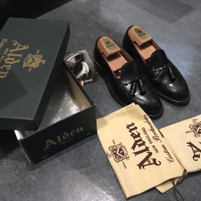 Alden tassel loafer clearance cordovan