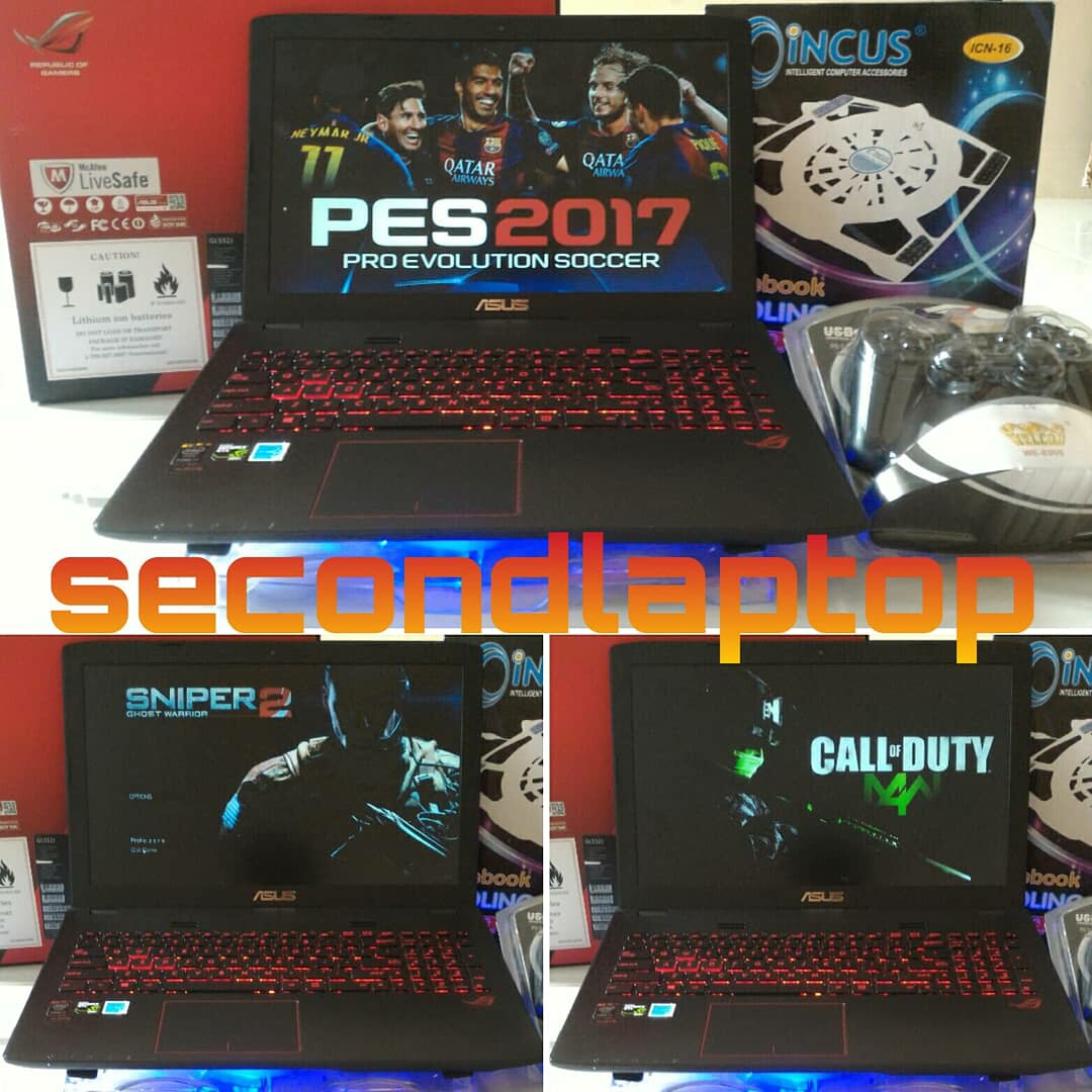 Asus Rog Gl552jx Vga 4gb Nvidia Gtx 950m 128bit Mulus Bonus Murah Elektronik Komputer Laptop Di Carousell