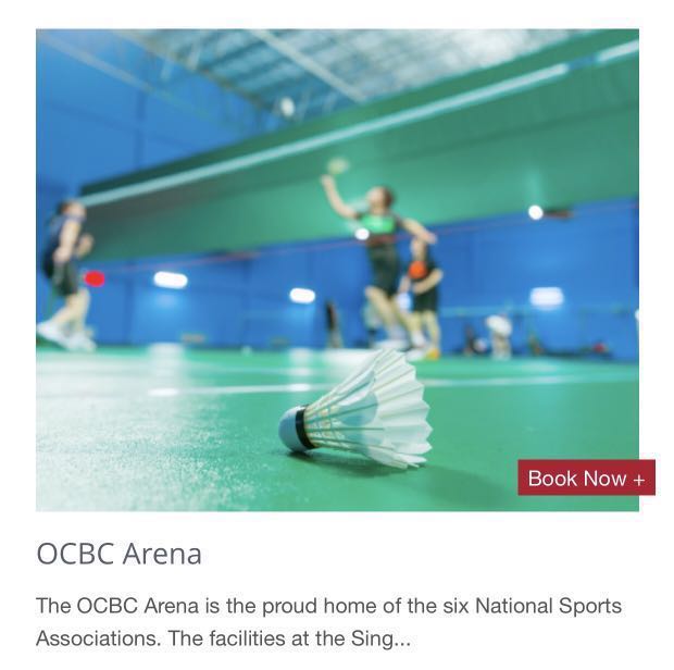 Badminton court (Aircon), Sports Equipment, Sports & Games, Racket