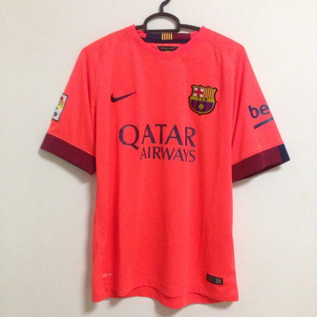 Barcelona 2014 15 Away Kit Sports Sports Apparel On Carousell