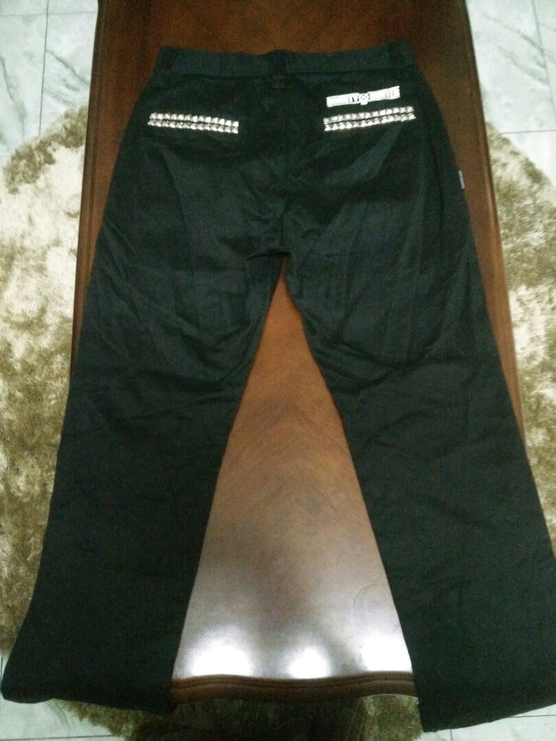 Bounty Hunter Stud Slack Pants., Men's Fashion, Bottoms, Trousers 