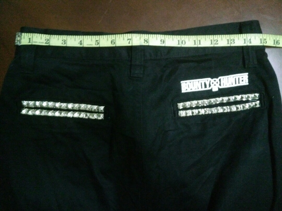 Bounty Hunter Stud Slack Pants., Men's Fashion, Bottoms, Trousers 