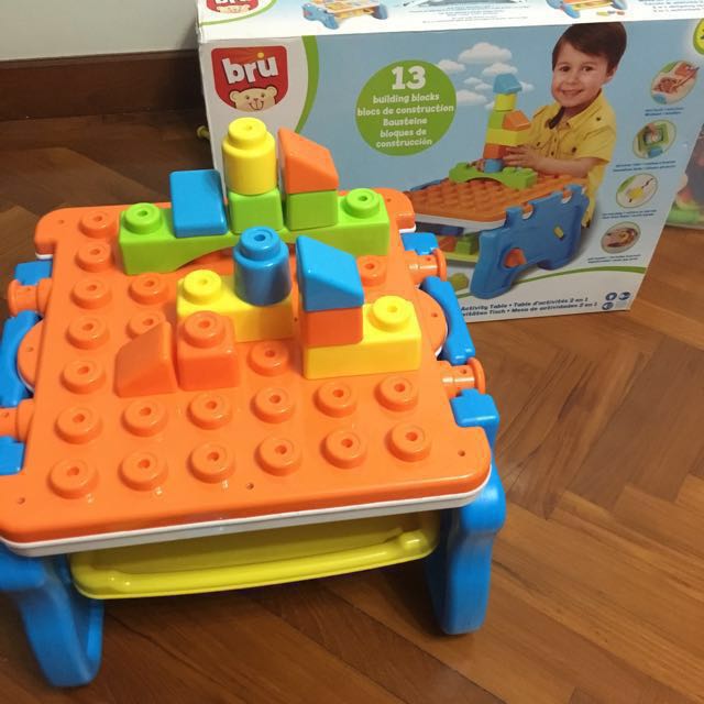 bru 2 in 1 activity table