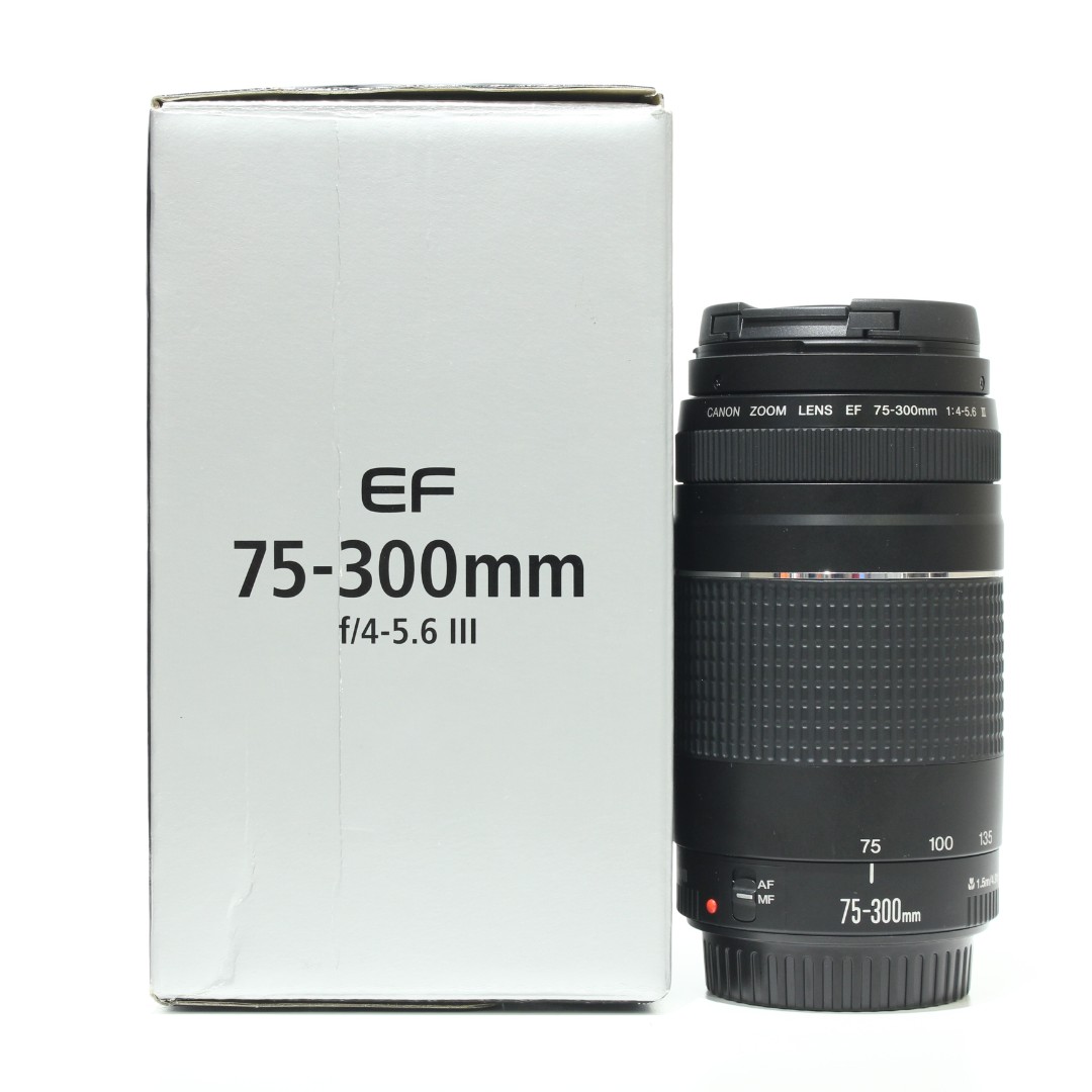 Canon Ef 75 300mm F4 5 6 Iii Lens With 2 Years Canon Malaysia Warranty Photography On Carousell