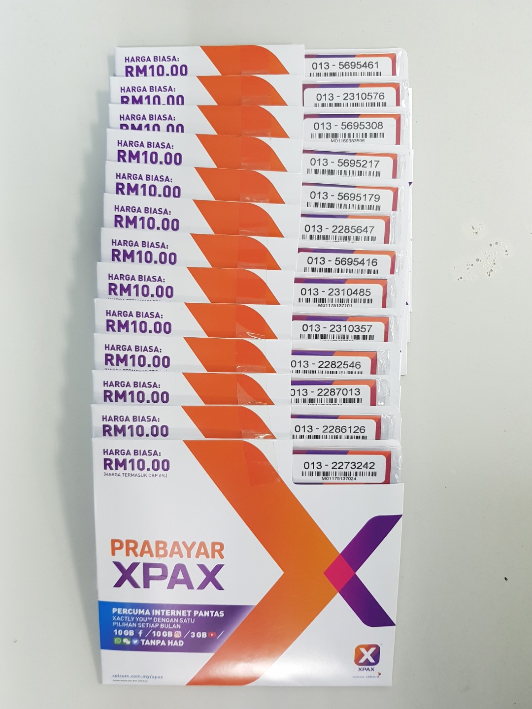Celcom Xpax Simpack Percuma 10gb Internet Bulanan Tickets Vouchers Gift Cards Vouchers On Carousell