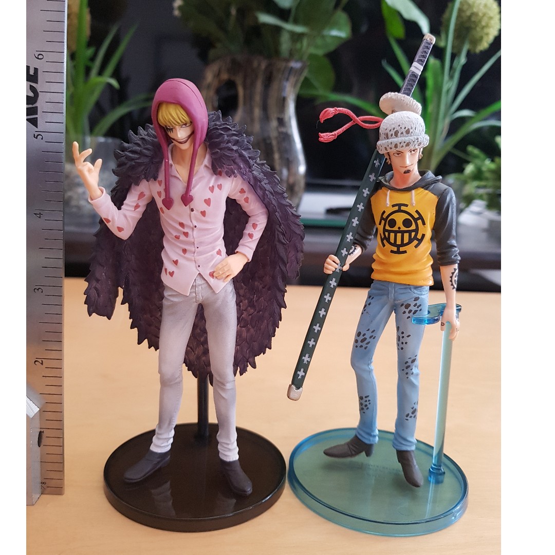 Corazon And Trafalgar Law One Piece Figure Toys Games Toys On Carousell