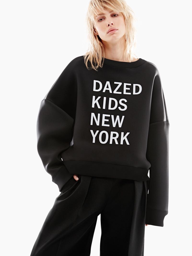 DKNY authentic pullover (Category: Coats, Jackets and Outerwear) located in Singapore. Submitted by priztin (Listing ID 165718667, Image 1). Description: black dkny dazed kids new york sweater pullover sweatshirt etc tagged size s but p much free size depending on fit worn like twice but ther’sa small defect its unnoticeable tho cos black material + rtp was like$200 streetwear street style .
