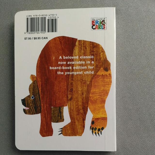 Eric Carle - Brown Bear Brown Bear What Do You See?, Hobbies & Toys 