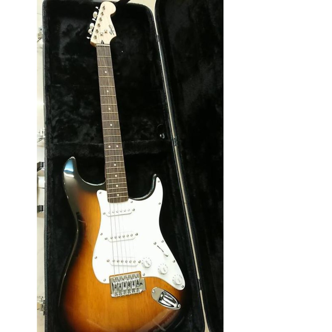 Fender 副廠Squier Bullet Strat 夕陽漸層電吉他印尼廠, 興趣及遊戲