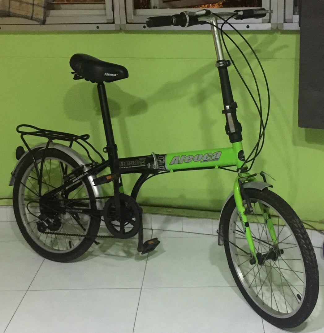 Aleoca foldable bike on sale