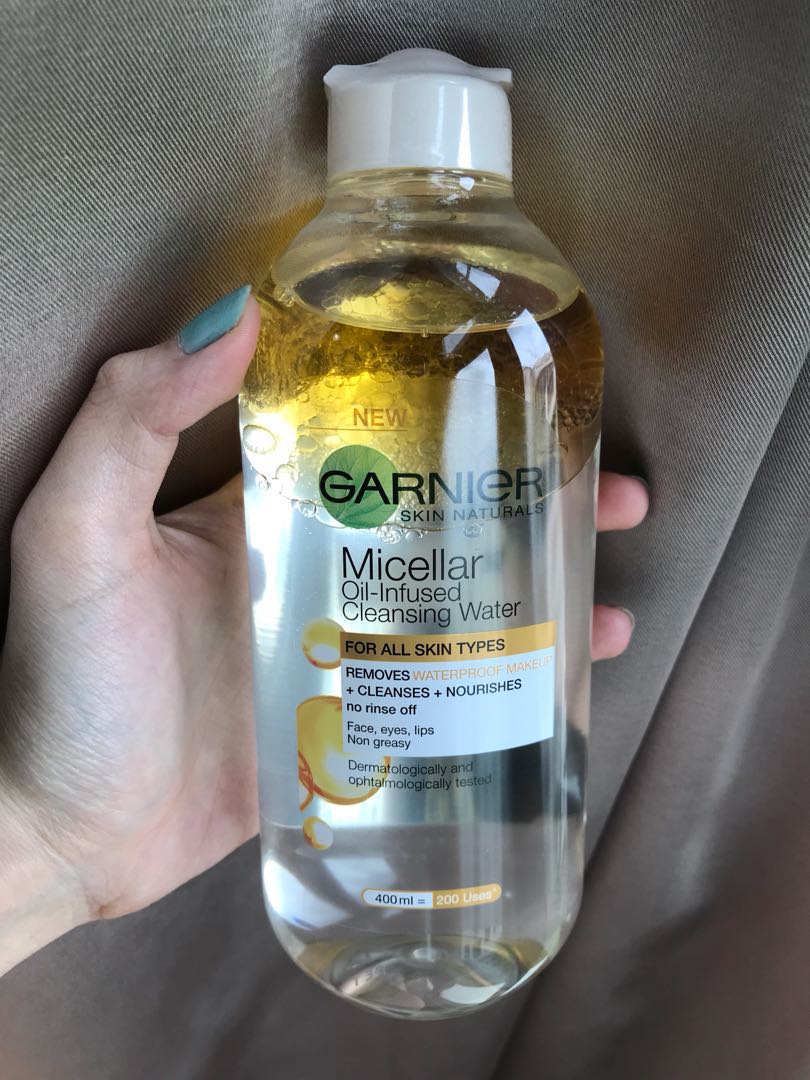 garnier micellar water oil 400ml